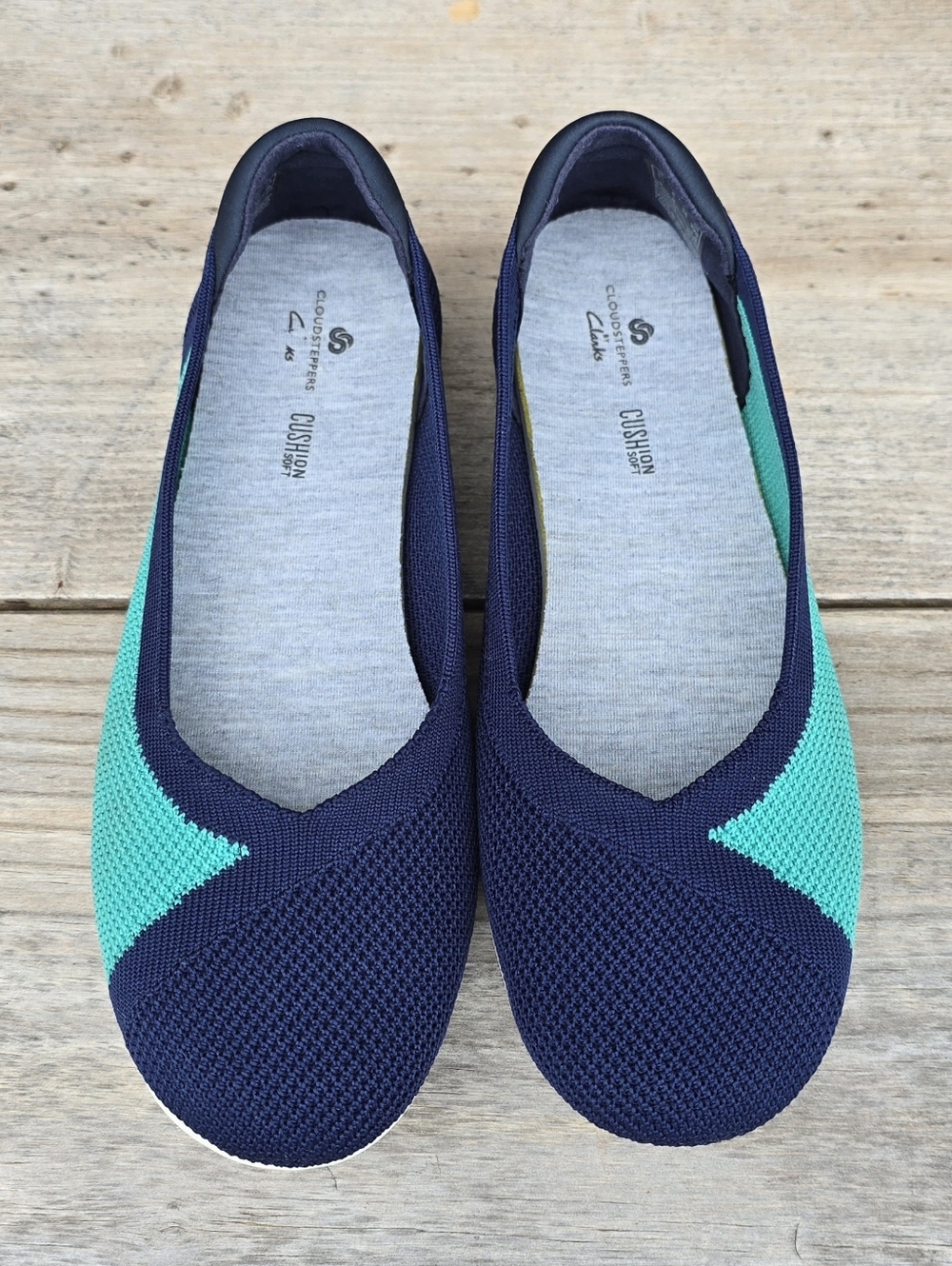 Cloudsteppers Carly Wish Coastal Sporty Minimalist Comfort Ballet Flats 6M